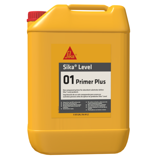 Sika Level-01 Primer Plus - Concrete primer and sealer for porous substrates