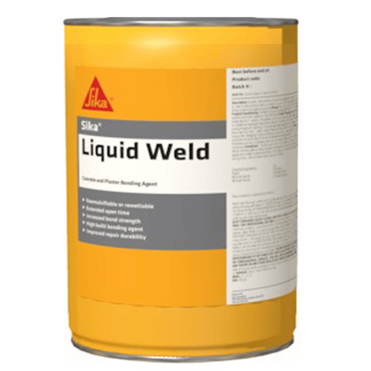 Sika Liquid Weld - Concrete and Plaster Bonding Agent - Re-emulsifiable and re-wetting