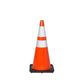 Vizcon Fluorescent Orange 28in TrafFix PVC Cone with Collar