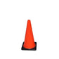 Vizcon PVC Cone, 28inch Wide Body No Reflective  Collars, 7 lbs Fluorescent Orange