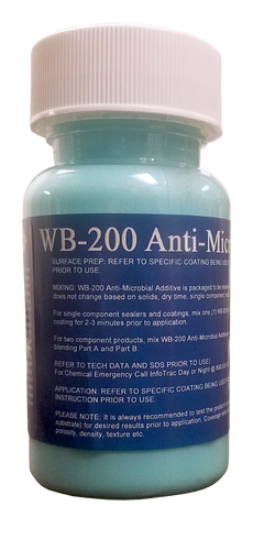 WB-200 Anti-Microbial Additive 4 oz