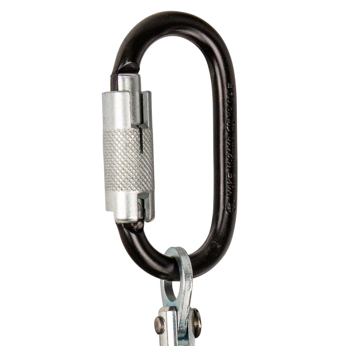 Latitude Pro 7' Single Web SRL-P: Triple Lock Carabiner, Snap Hook
