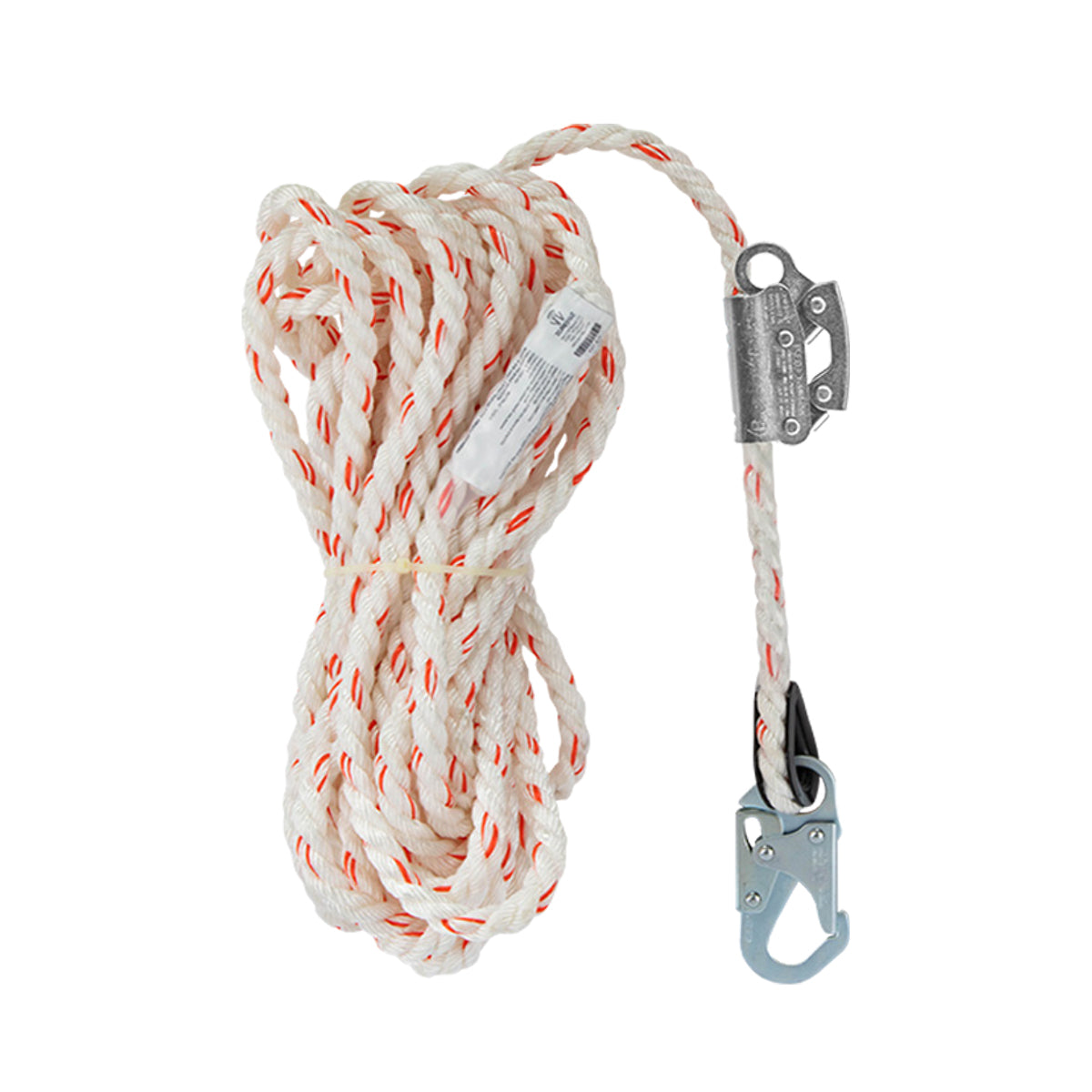 V-Line 25' Vertical Lifeline: Snap Hook, Rope Grab