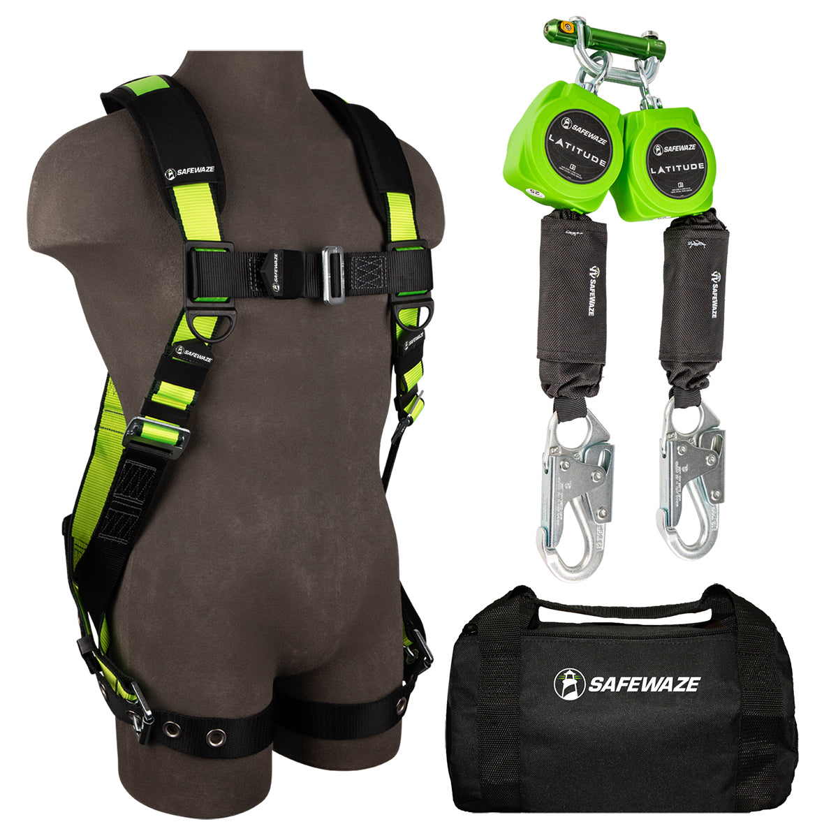 PRO Bag Combo: FS185-3X Harness, 019-5052 SRL, FS8125 Bag