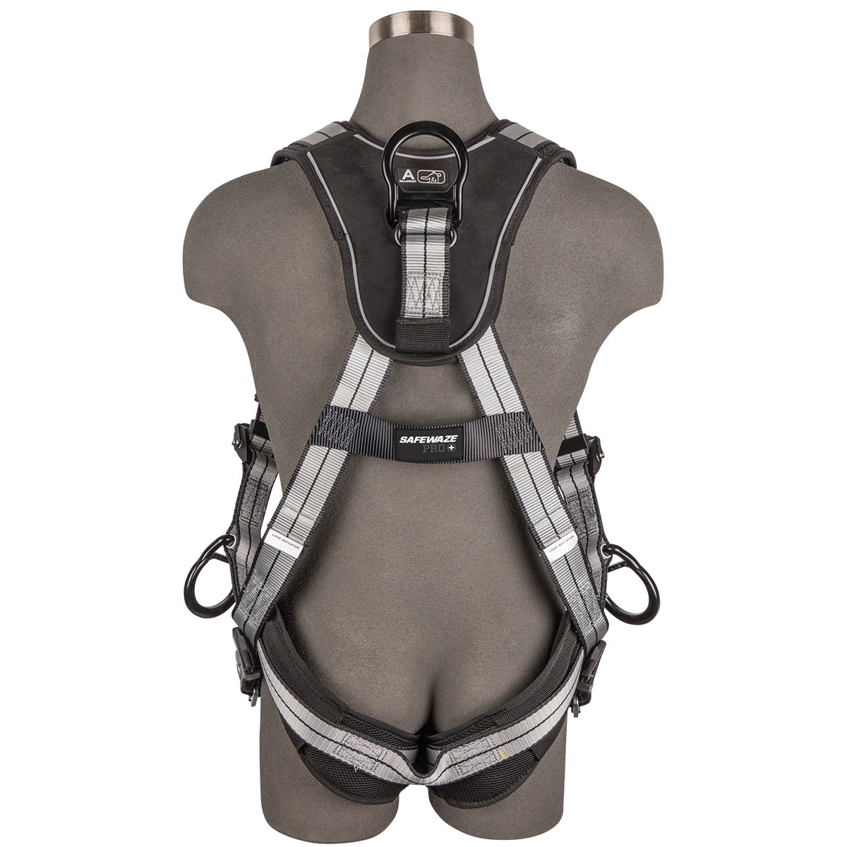 PRO+ Slate Full Body Harness: Alu 3D, Alu QC Chest, TB Legs     