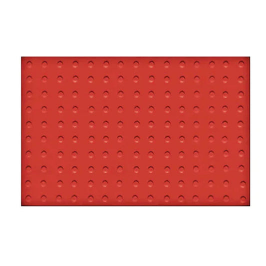 2X3 RED SURFACE MOUNT ADA TILE