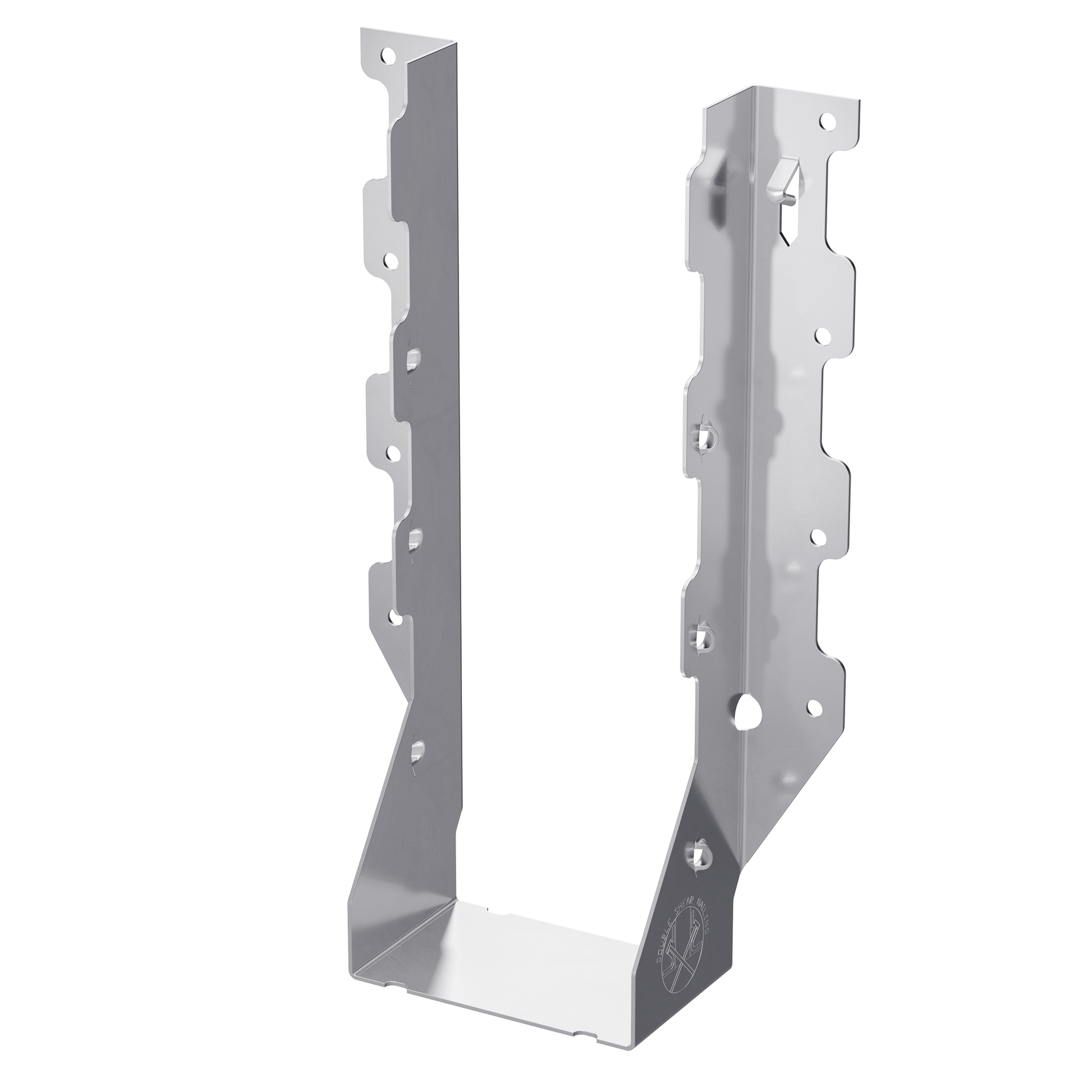 LUS Stainless-Steel Face-Mount Joist Hanger for Double 2x10