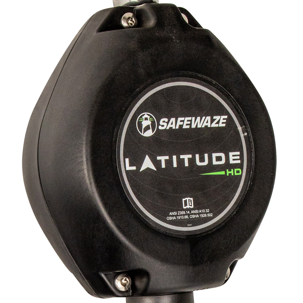 Latitude HD 11' Single Cable SRL: Carabiner, LI Swivel Snap Hook                                                 