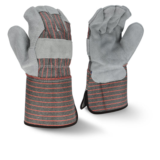 Radians RWG3103G Economy Shoulder Gray Split Cowhide Leather Glove