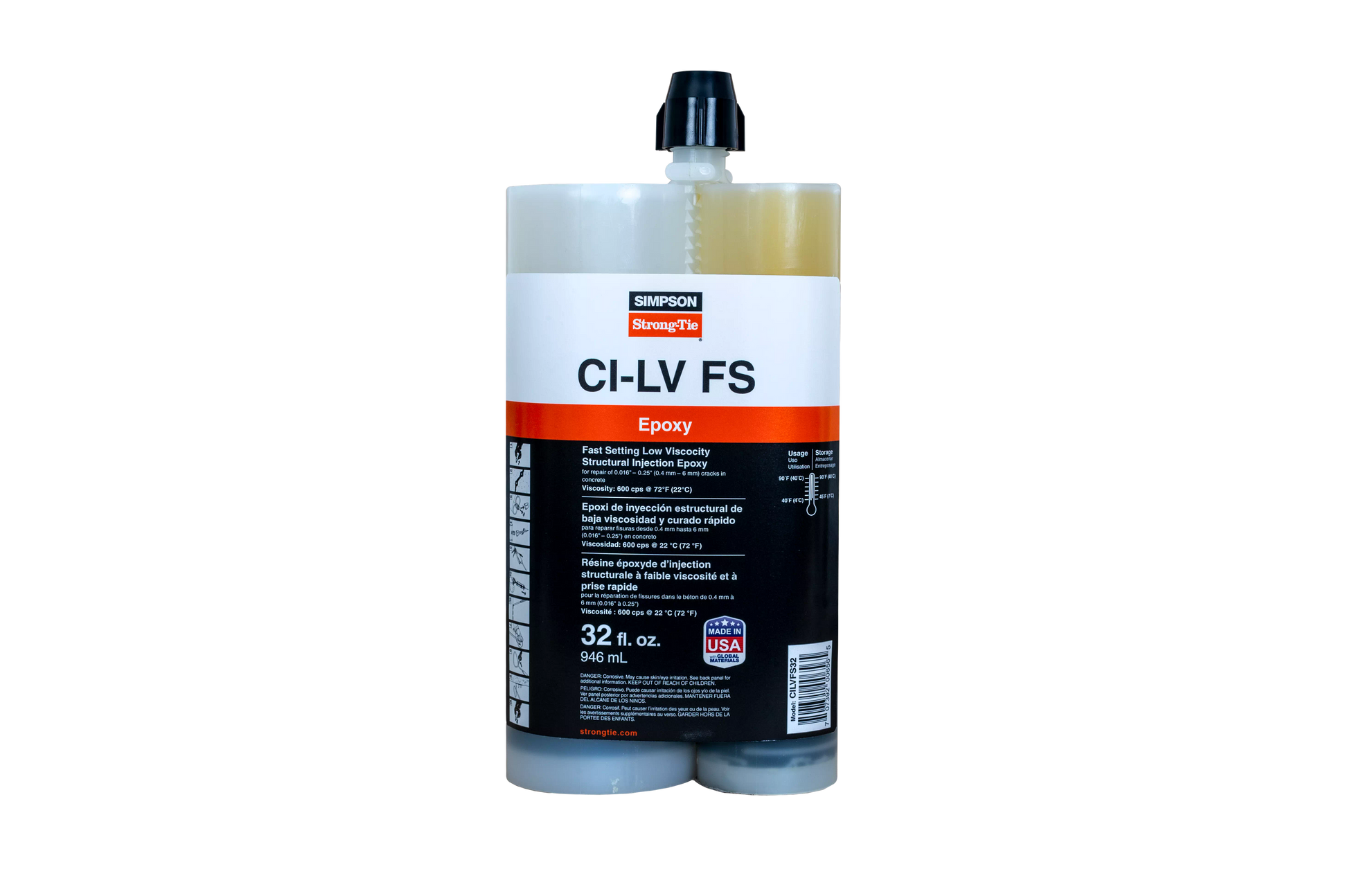 CILVFS32 Fast-Setting Low-Viscosity Structural Injection Epoxy