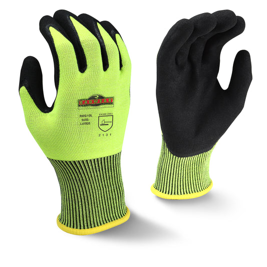 Radians RWG10 Radwear® Silver Series High Visibility Knit Dip Glove