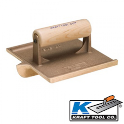 Kraft Tools 6" x 4-1/2" Deep Bit Bronze Groover with Wood Handle