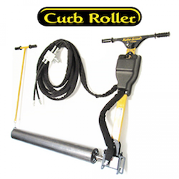 The Curb Roller Hydra-Screed presents a new design for concrete forming and finishing.