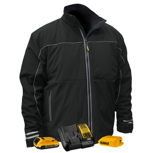 DEWALT® Men's Heated Lightweight Soft Shell Jacket Kitted