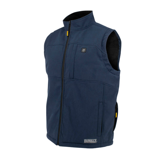 DEWALT® Men's Navy Heated Vest with Sherpa Lining