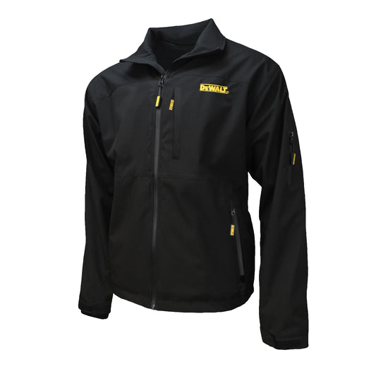 DEWALT® Men's Heated Structured Soft Shell Jacket Bare Black