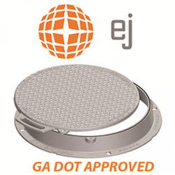 GA DOT APPROVED - SET OF MANHOLE COVER AND FRAME