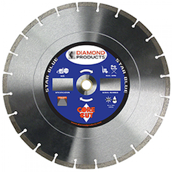 14" X .125 DIAMOND PRODUCTS UNV STAR GENERAL PURPOSE HIGH SPEED BLADE WITH UNIVERSAL ARBOR