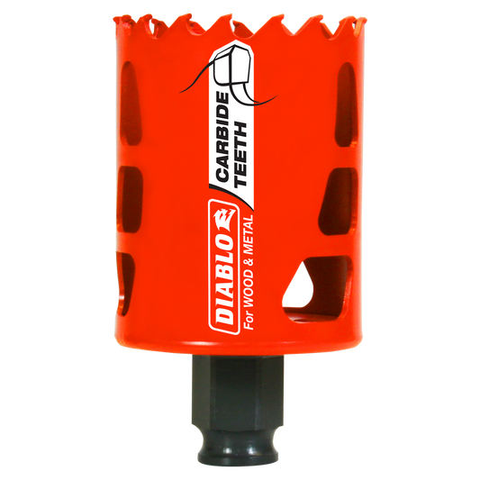 2 in. (51mm) Carbide-Tipped Wood & Metal Holesaw