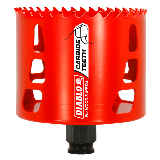 3-1/4 in. (83mm) Carbide-Tipped Wood & Metal Holesaw