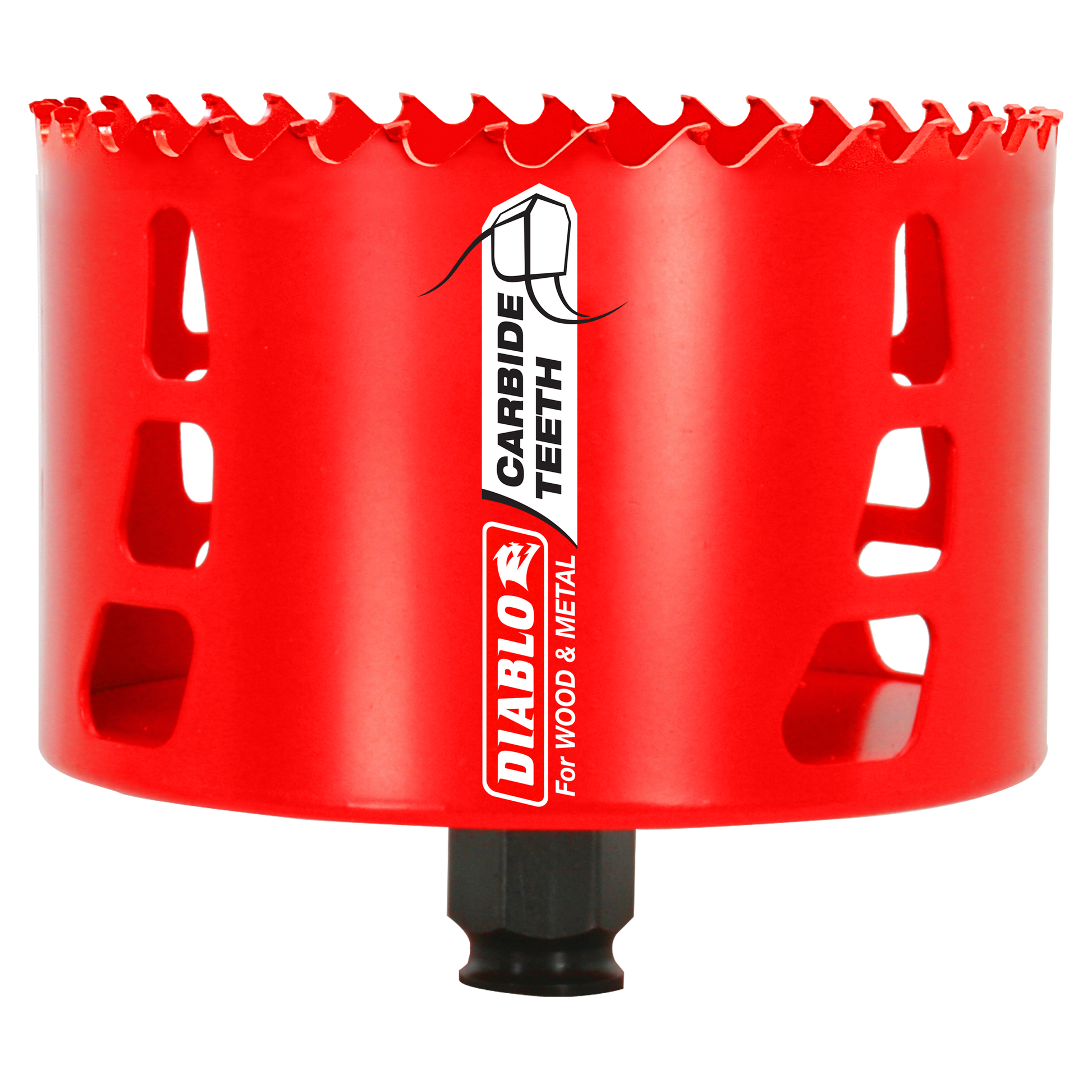 4-1/8 in. (105mm) Carbide-Tipped Wood & Metal Holesaw