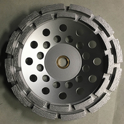 4" PRO SERIES DOUBLE ROW CUP WHEEL
