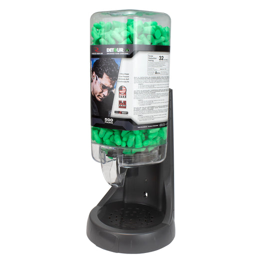 Radians 500 Pair Refillable Dispenser with Detour® 32 Earplugs