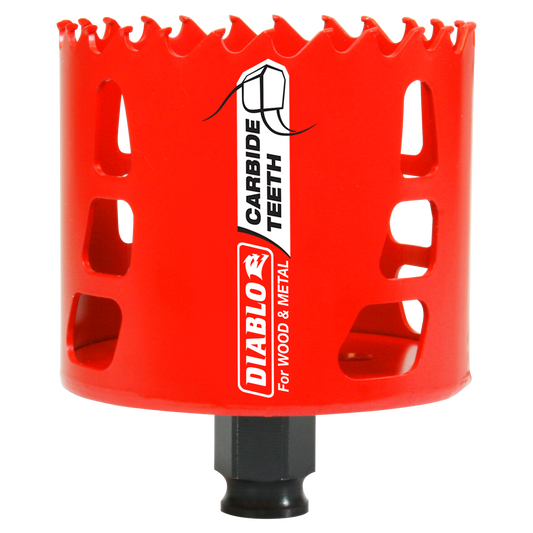 3 in. (76mm) Carbide-Tipped Wood & Metal Holesaw