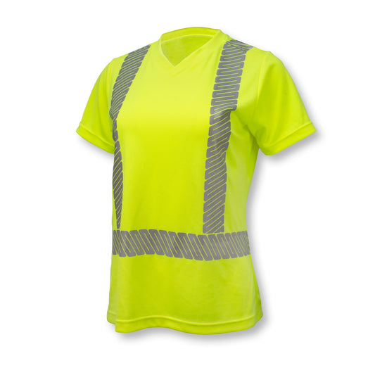 Radians ST11W Class 2 High Visibility Women's Safety T-Shirt with Max-Dri