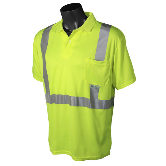 Radians ST12 Class 2 High Visibility Safety Short Sleeve Polo