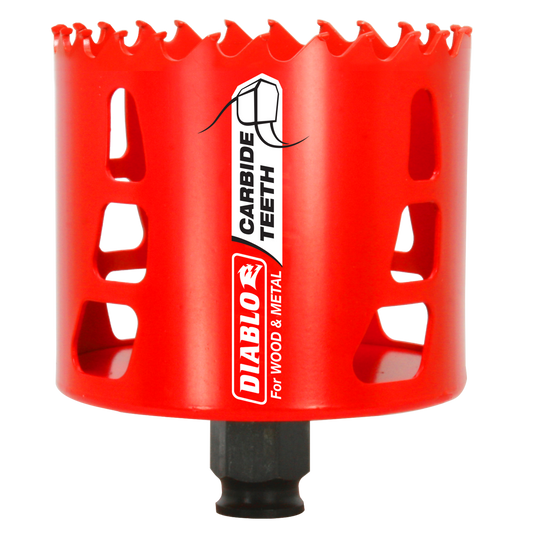 3-1/8 in.  (79mm) Carbide-Tipped Wood & Metal Holesaw
